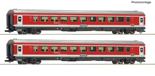 Roco 6200097 - H0 - 2-tlg. Set Personenwagen München-Nürnberg-Express, DB AG, Ep. VI - Set 2